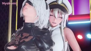 [HMV][MMD] Nyakumi Futanari Hentai Compilation 3