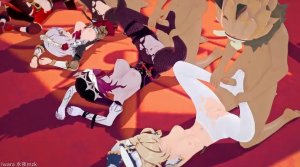 [MMD] MZK Genshin Compilation 4