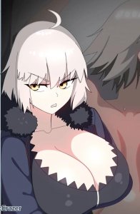 Jeanne D’arc Alter + Akochan by PlasticErazer — смотреть хентай онлайн